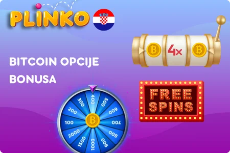 Opcije Bitcoin bonusa za igranje Plinko